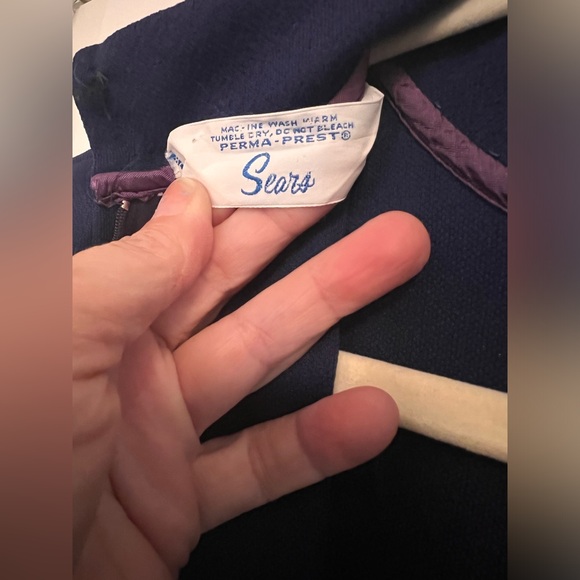 Vintage Sears Dress and Vest - Picture 10 of 12